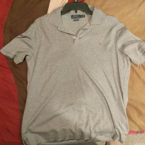Polo Ralph Lauren Men's Polo Shirt Grey Medium